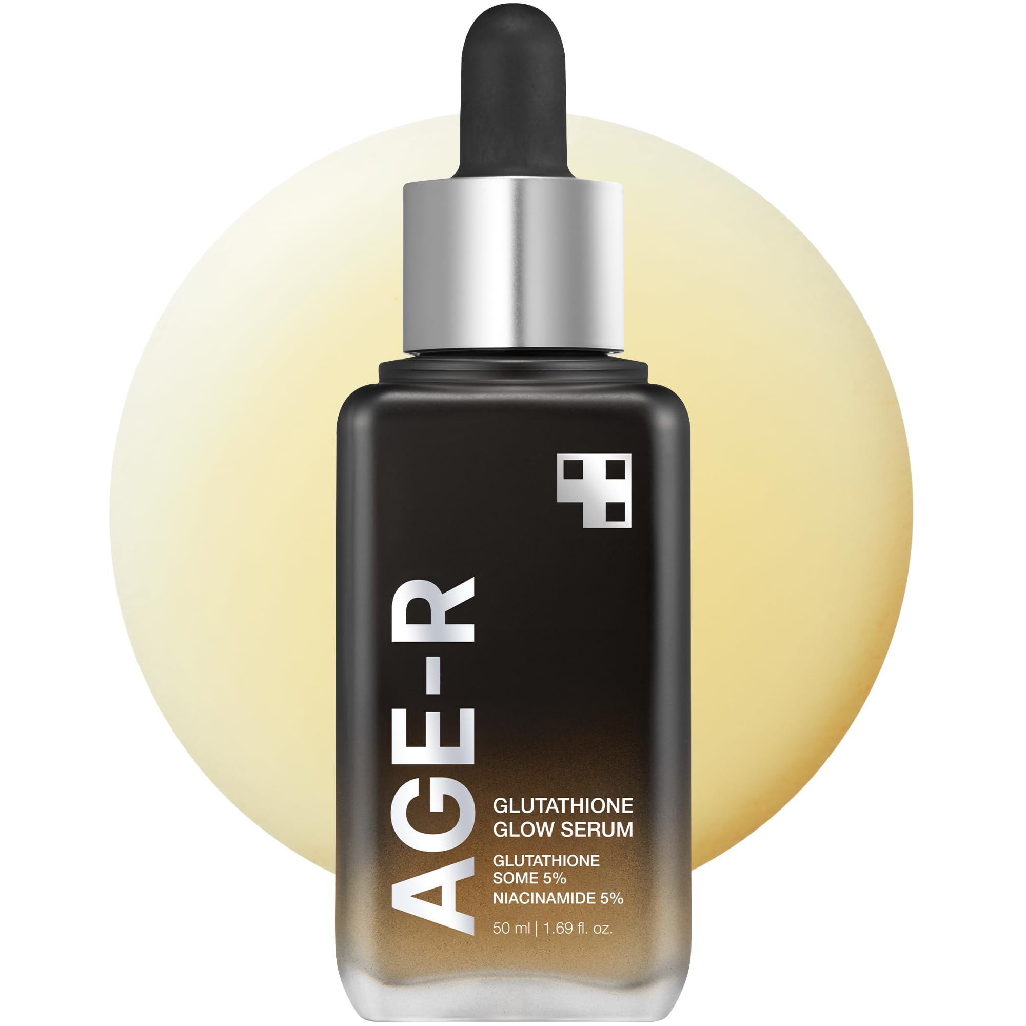 Medicube AGE-R GLUTATHIONE GLOW SERUM 50ml - Antioxidant night serum für reife Haut - Botox-Alternativer - 50ml - Liftin